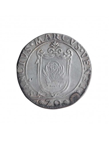 Marino Grimani (1595-1605) -  Mezzo scudo della croce
