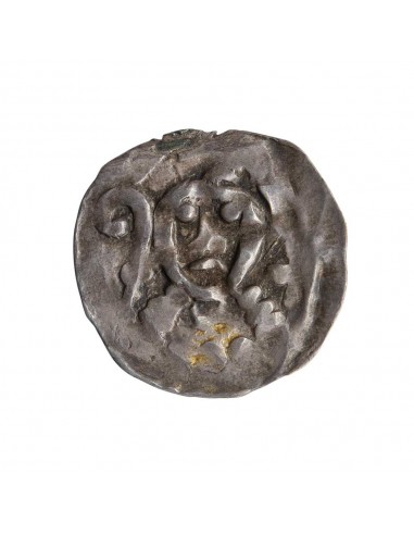 Frisacensi attribuiti ad Aquileia - denaro anepigrafo con croce e globetti