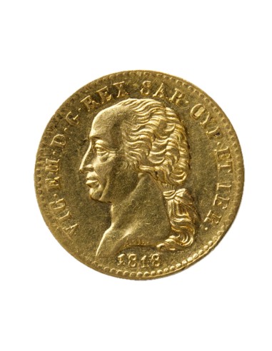 Vittorio Emanuele I (1802 - 1821) - 20 lire 1818