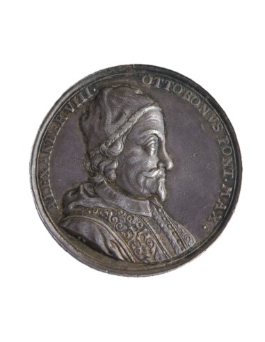 Pietro Ottoboni (1610 - 1691) - medaglia Ar 1689